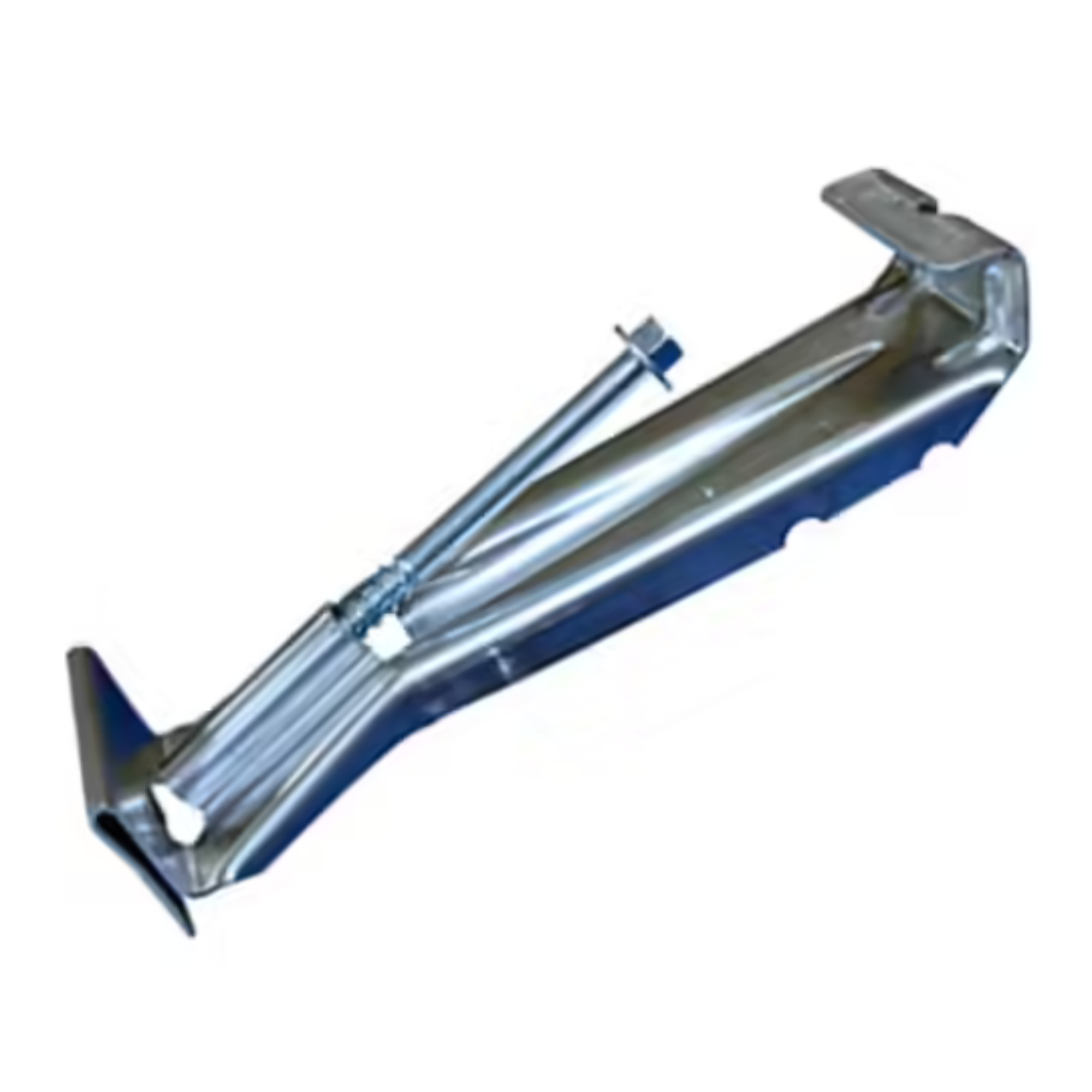 K-style fascia hangar. Aluminium gutter.